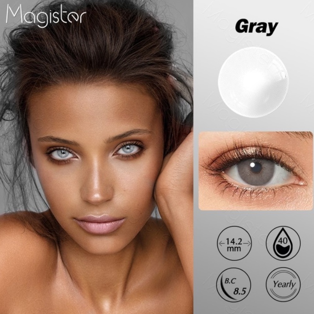 Beautiful Gray Eyes, Cosmetic Color